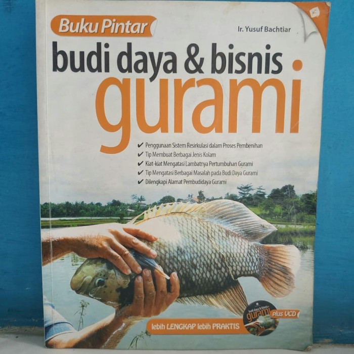 Buku Pintar Budi Daya dan Bisnis Gurami