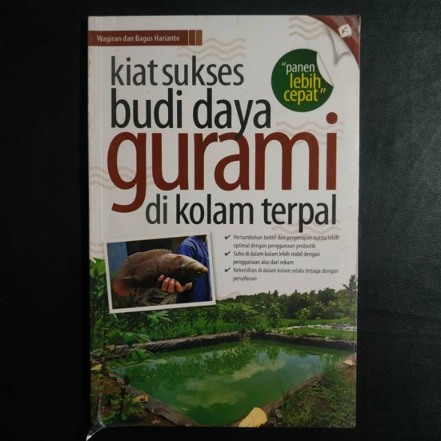 Kiat sukses budi daya gurami di kolam terpal
