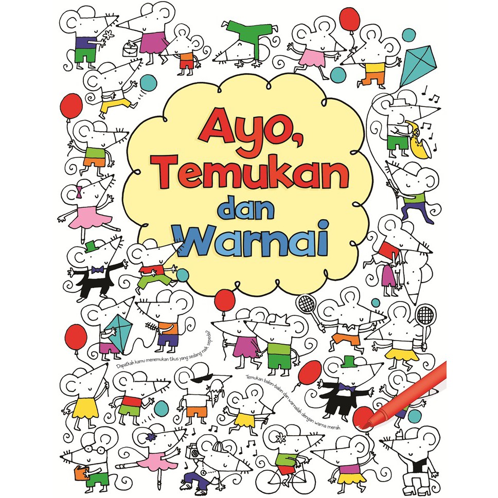 Ayo, temukan dan warnai