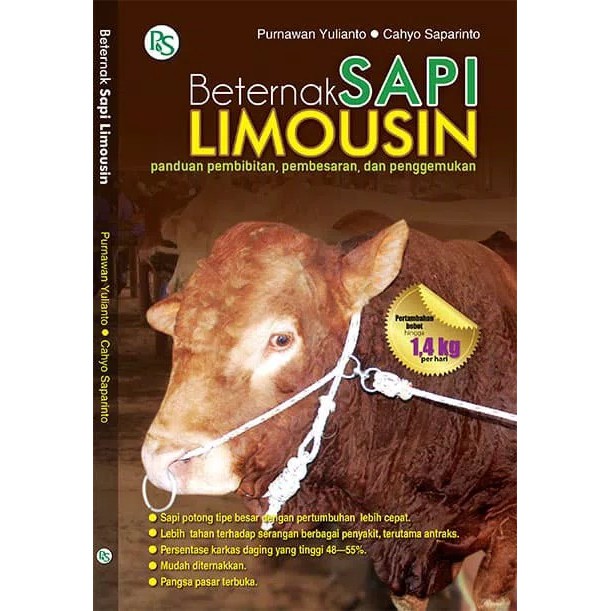 Beternak Sapi Limousin / Purnawan Yulianto, Cahyo Saparinto