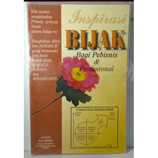 Inspirasi Bijak bagi Pebisnis & Profesional :  yang Sukses - Sejahtera - Bahagia Edisi - 1 / Anton Pasaribu