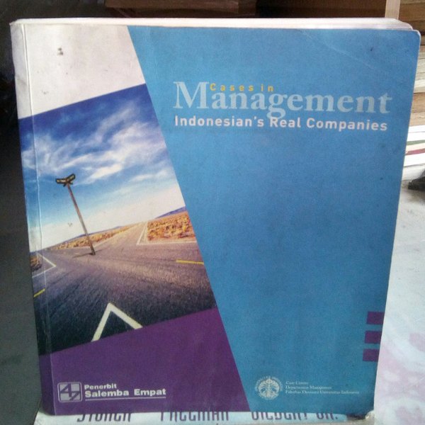 Management Indonesian's Real Companies / Koordinator Penerbitan dan Produksi ; Ariyanto Editor ; Dini Sri Hartati Copy Editor ; Palupi Wuriati Tata Letak ; Dedy Juni Asmara Desain Cover ; Master Grafis