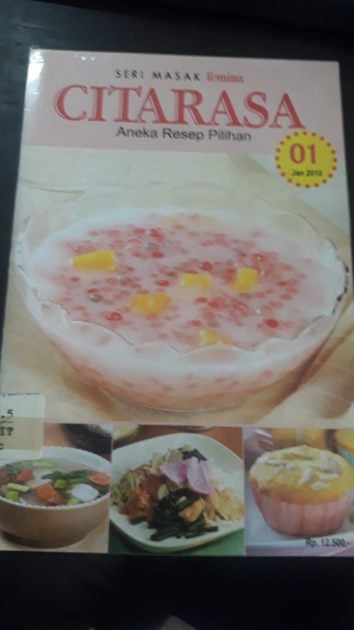 Seri Masak Femina : CITARASA : Aneka Resep Pilihan 01