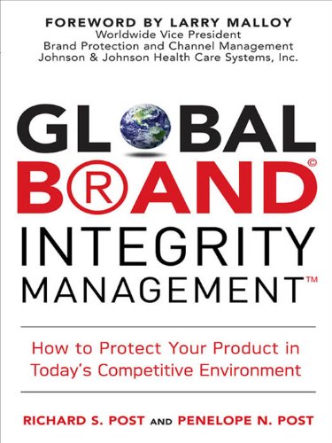 Global brand integrity management : How to protect your product in today's competitive environment