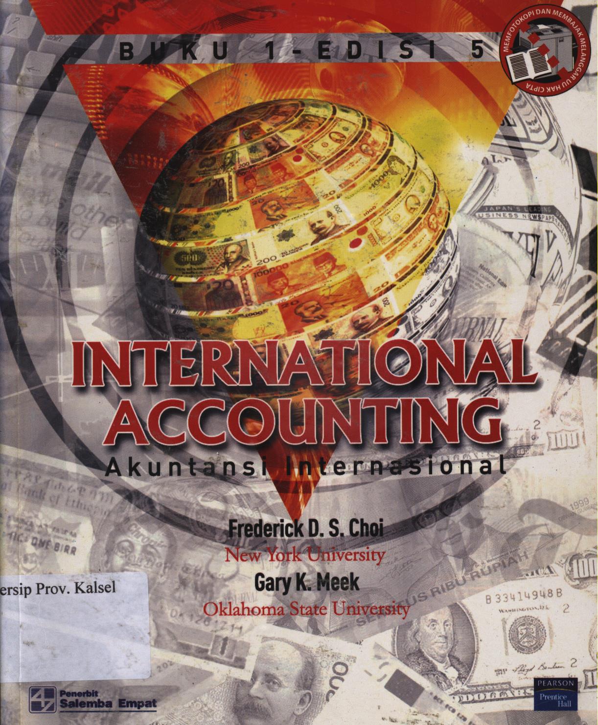 International Accounting : Akuntansi internasional