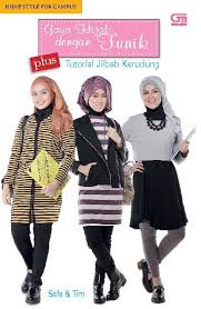 Hijab style for campus gaya hijab dengan tunik plus tutorial jilbab kerudung