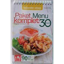 Kalender resep : paket menu komplet 30 hari
