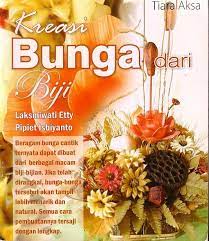 Kreasi bunga dari biji