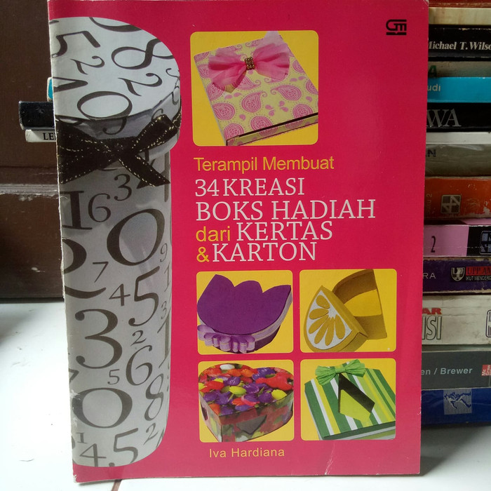 34 Kreasi Boks Hadiah dari Kertas & Karton