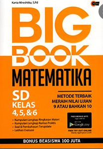 Big Book Matematika SD Kelas 4,5, & 6