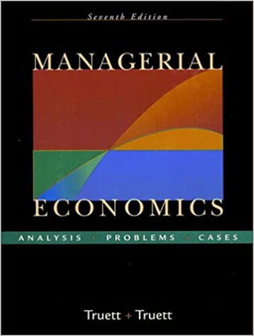 Managerial economics : Analysis, problems, cases