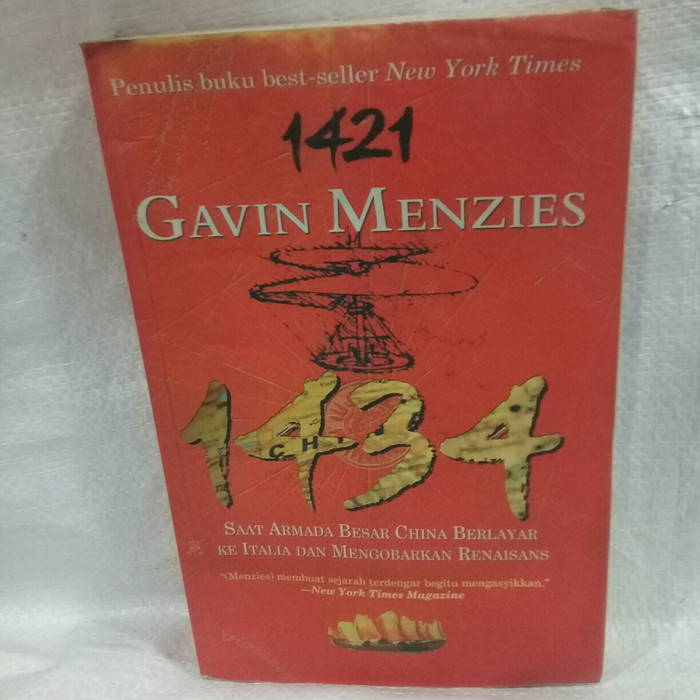 1434 :  Saat armada besar china berlayar ke italia dan mengobarkan renaisans / Gavin menzies