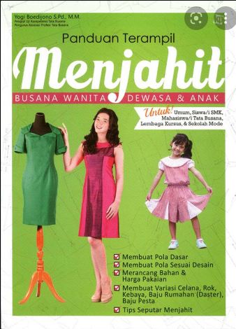Panduan terampil menjahit busana dewasa & anak