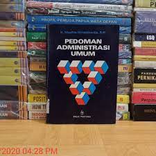 Pedoman administrasi umum (bidang tata persuratan)