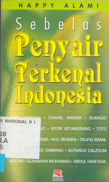 Sebelas Penyair Terkenal Indonesia