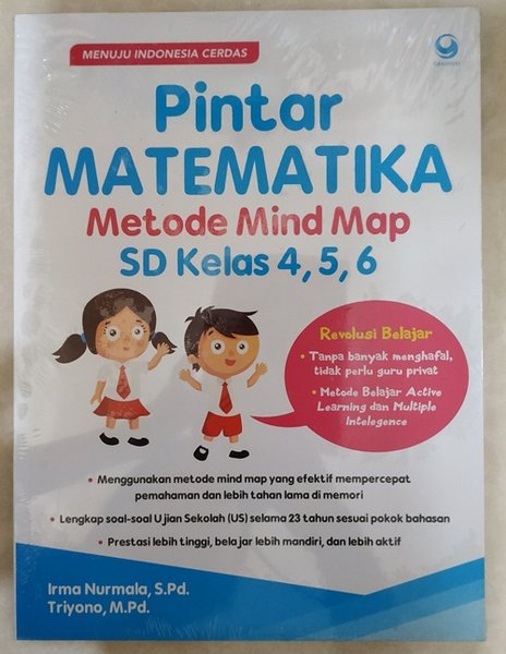 Pintar Matematika Metode Mind Map SD Kelas 4,5,6 / Irma Nurmala ; Editor, Eko Setiawan