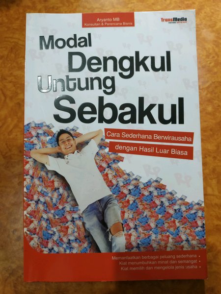 Modal dengkul, untung sebakul