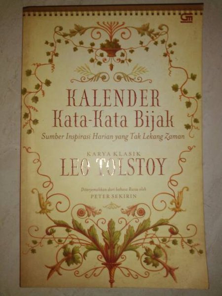 Kalender Kata-Kata Bijak Sumber Inspirasi Harian yang tak Lekang Zaman