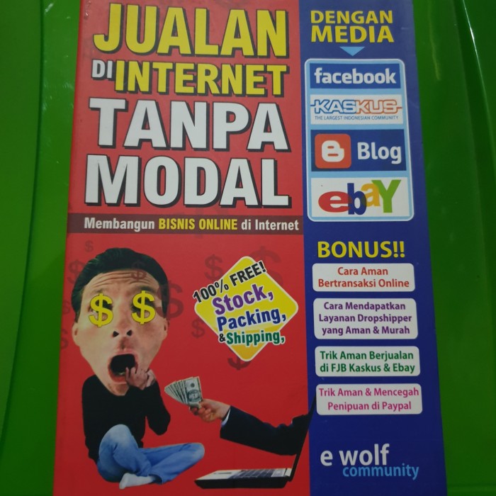 Jualan di internet tanpa modal