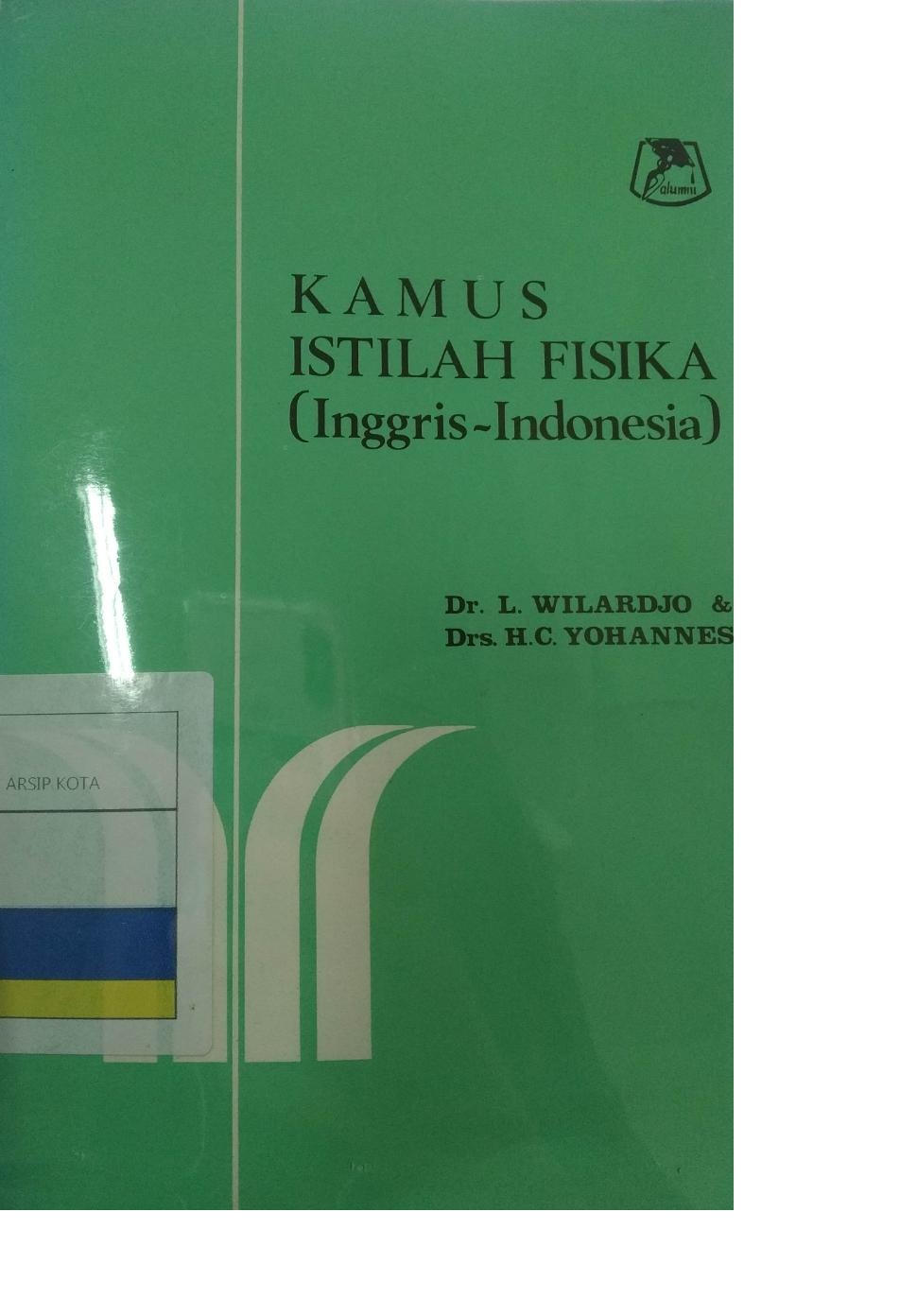 Kamus Istilah Fisika (Inggris- Indonesia)