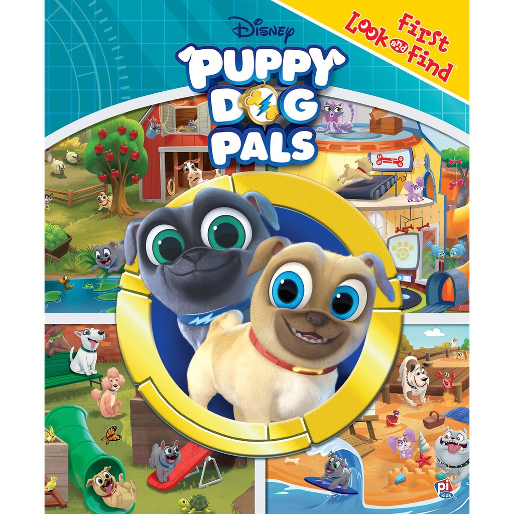 Puppy dog pals : first look and find