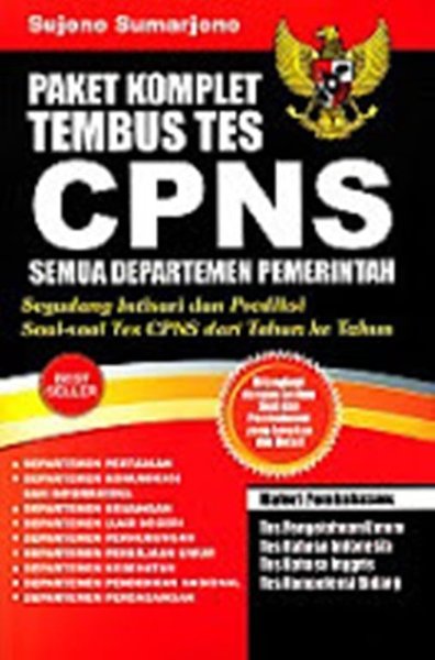 Paket Komplet Tembus Tes CPNS Semua Departemen Pemerintah