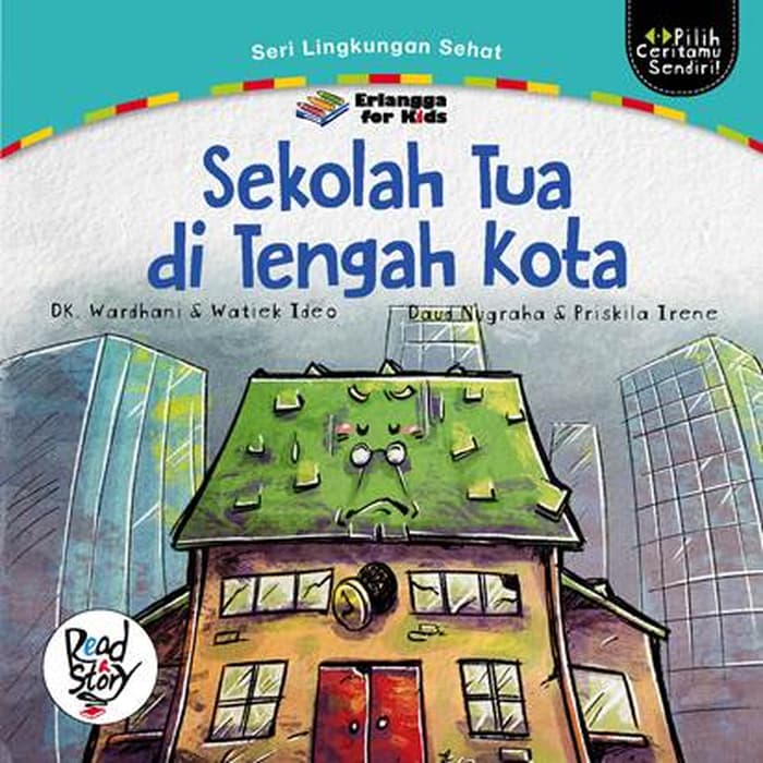 Sekolah tua di tengah kota