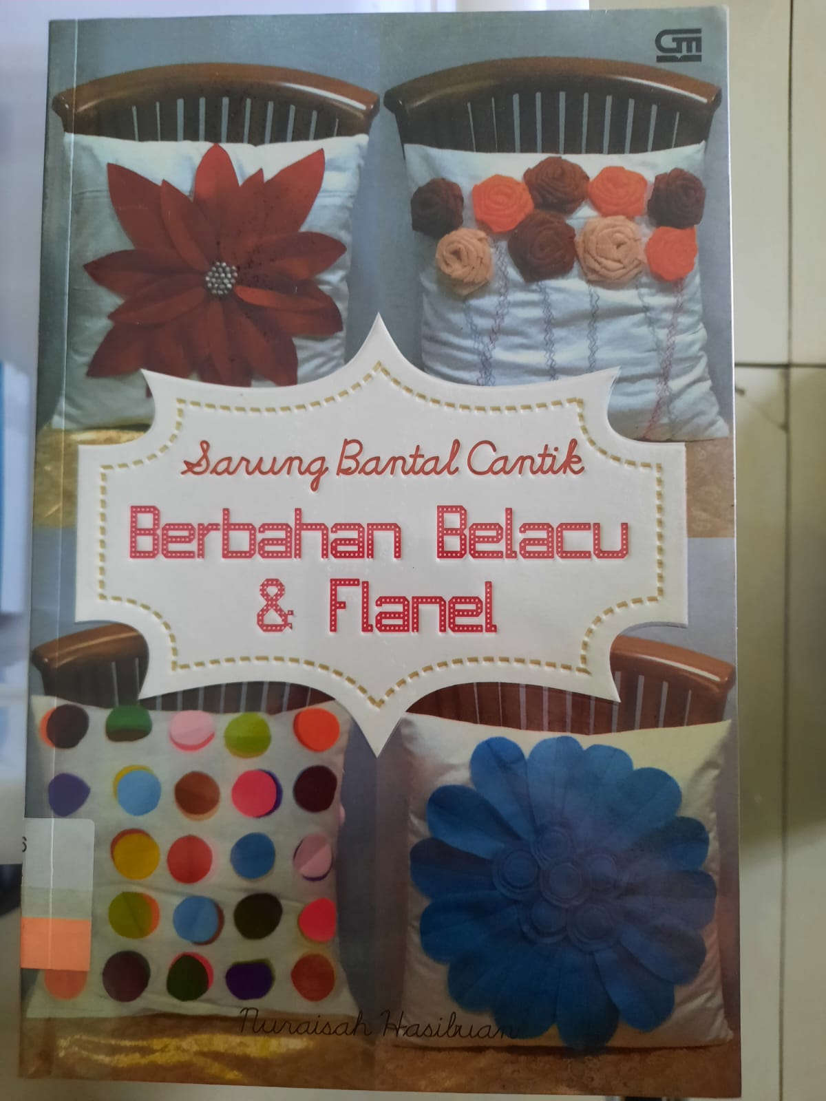 Sarung bantal cantik : Berbahan belacu dan flanel