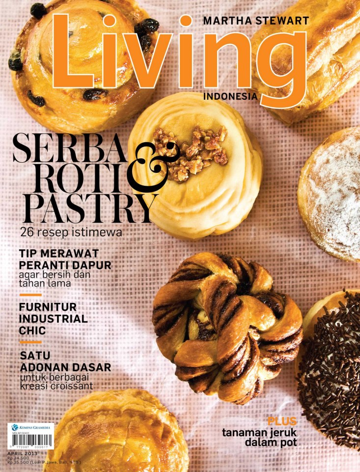 Living Indonesia: : serba roti dan pastry 26 resep istimewa