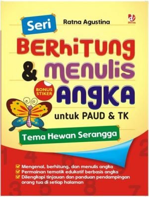 SERI BERHITUNG & MENULIS ANGKA UNTUK PAUD & TK : TEMA BUAH BUAHAN