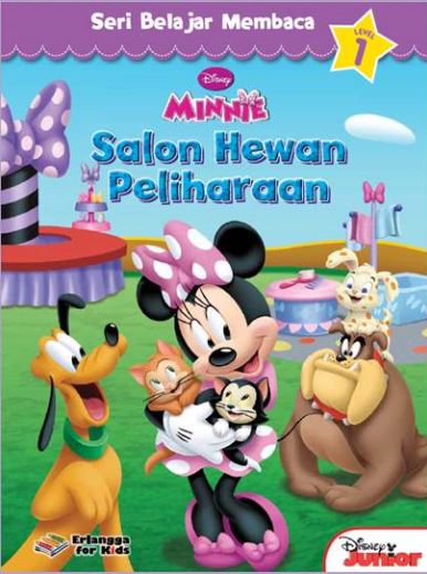 Disney minnie : salon hewan peliharaan : Seri belajar membaca level 1