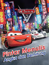 Pintar menulis angka dan berhitung :  Cars 2 / Disney PIXAR