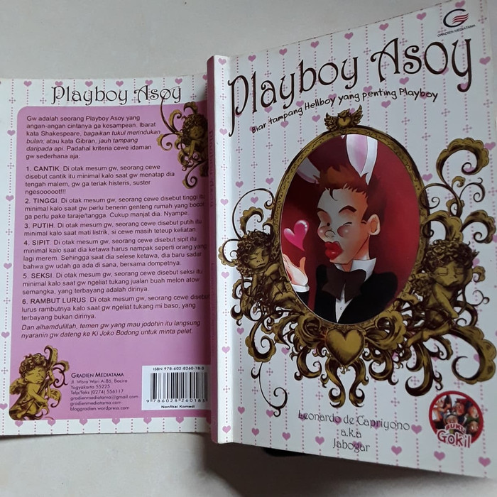 Playboy Asoy :  Biar Tampang Hellboy Yang Penting Playboy / Penerjemah : Leonardo de Capriyono