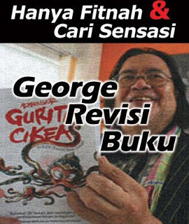 Hanya fitnah dan cari sensasi : george revisi buku