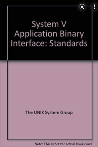 System V Application Binary Interface