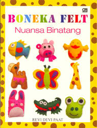 Boneka felt nuansa binatang / Revi devi paat