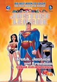 Buku besar terbaik untuk mewarnai justice league : kebenaran, keadilan dan kebebasan