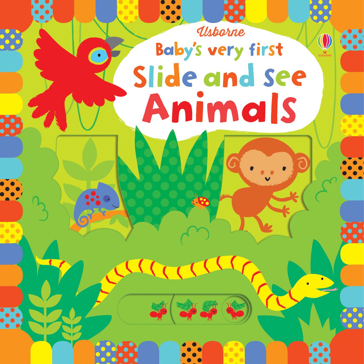 Baby's very first slide and see animals
