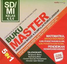 Buku Master SD/MI kelas 4, 5, 6 : Ringkasan materi & kumpulan rumus lengkap