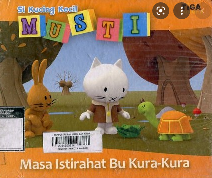 Si kucing kecil musti : Masa istirahat bu kura-kura