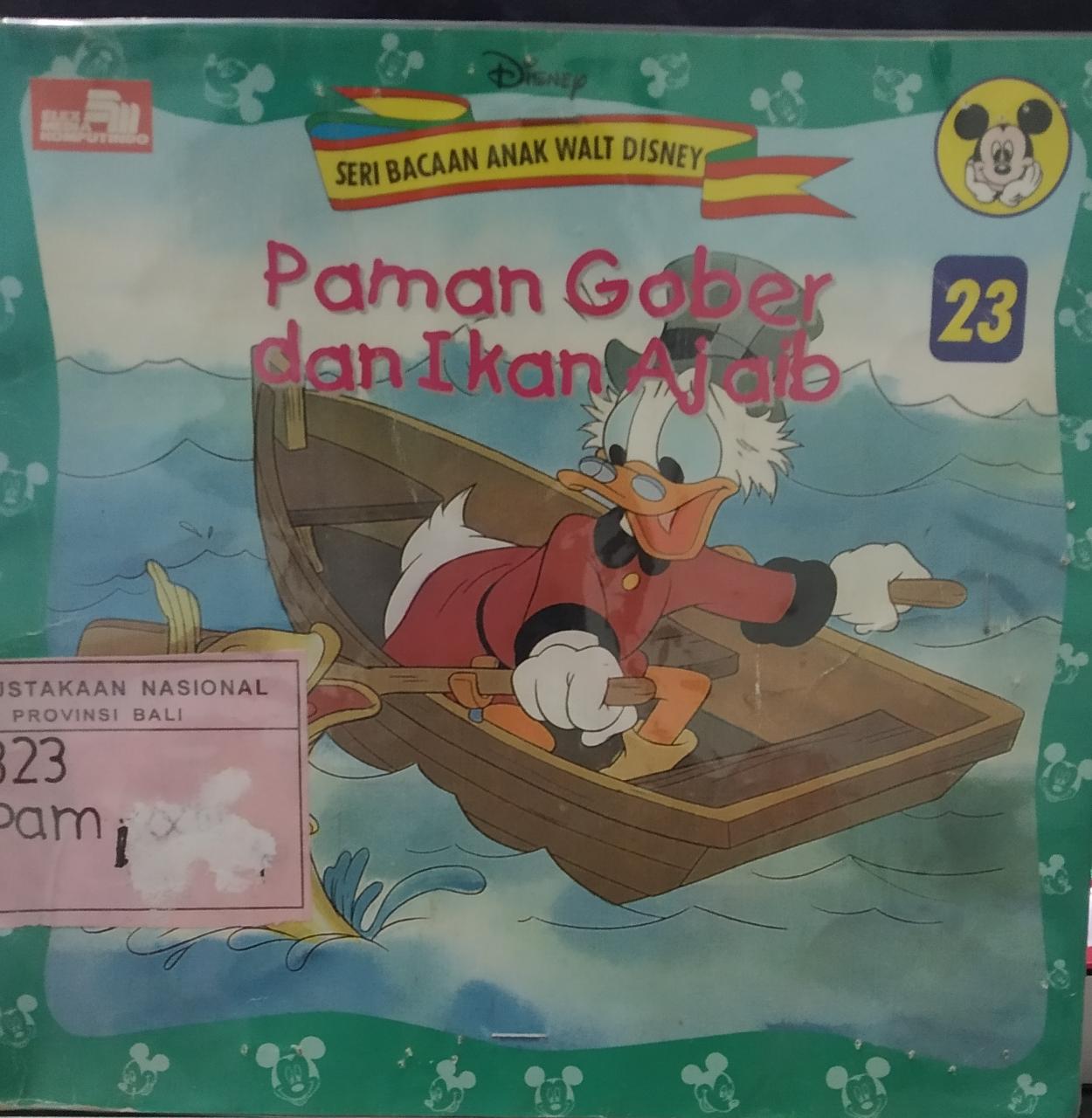 Paman gober dan ikan ajaib : Seri bacaan anak walt disney