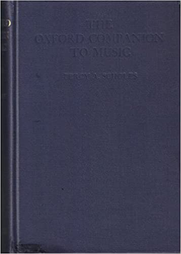 The Oxford Companion To Music