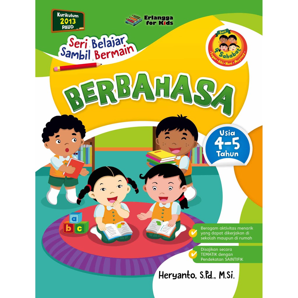 Seri Belajar Sambil Bermain : Berbahasa 4 - 5 Tahun