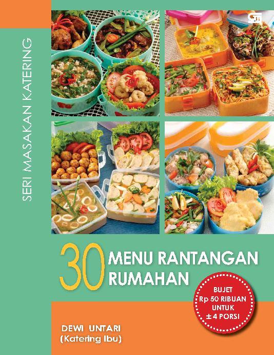 30 menu rantangan rumahan : Seri masakan katering