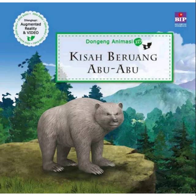 Dongeng animasi : Kisah beruang abu abu