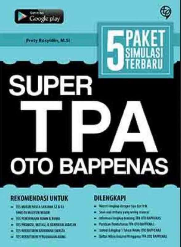Super TPA OTO Bappenas / Prety Rosyidin
