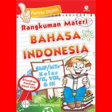 Rangkuman materi bahasa Indonesia SMP