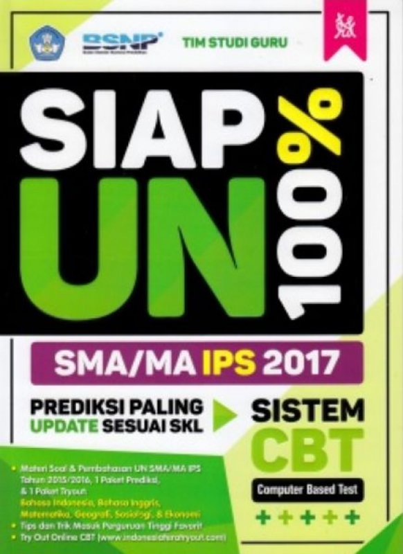 Siap UN 100% : SMA/MA IPS 2017 : Prediksi Paling Update Sesuai SKL