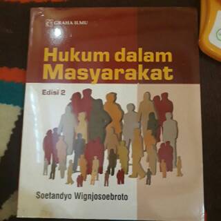Hukum dalam masyarakat, Edisi 2 / Soetandyo Wignjosoebroto