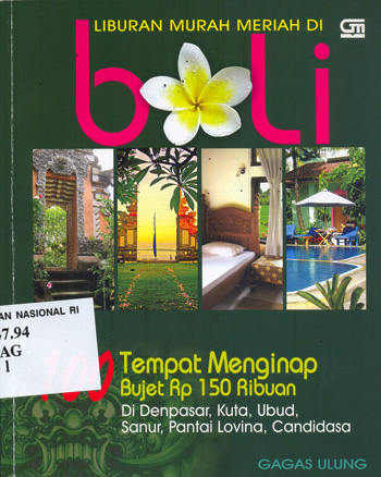 Liburan murah meriah di Bali : 100 tempat menginap bujet 150 ribuan
